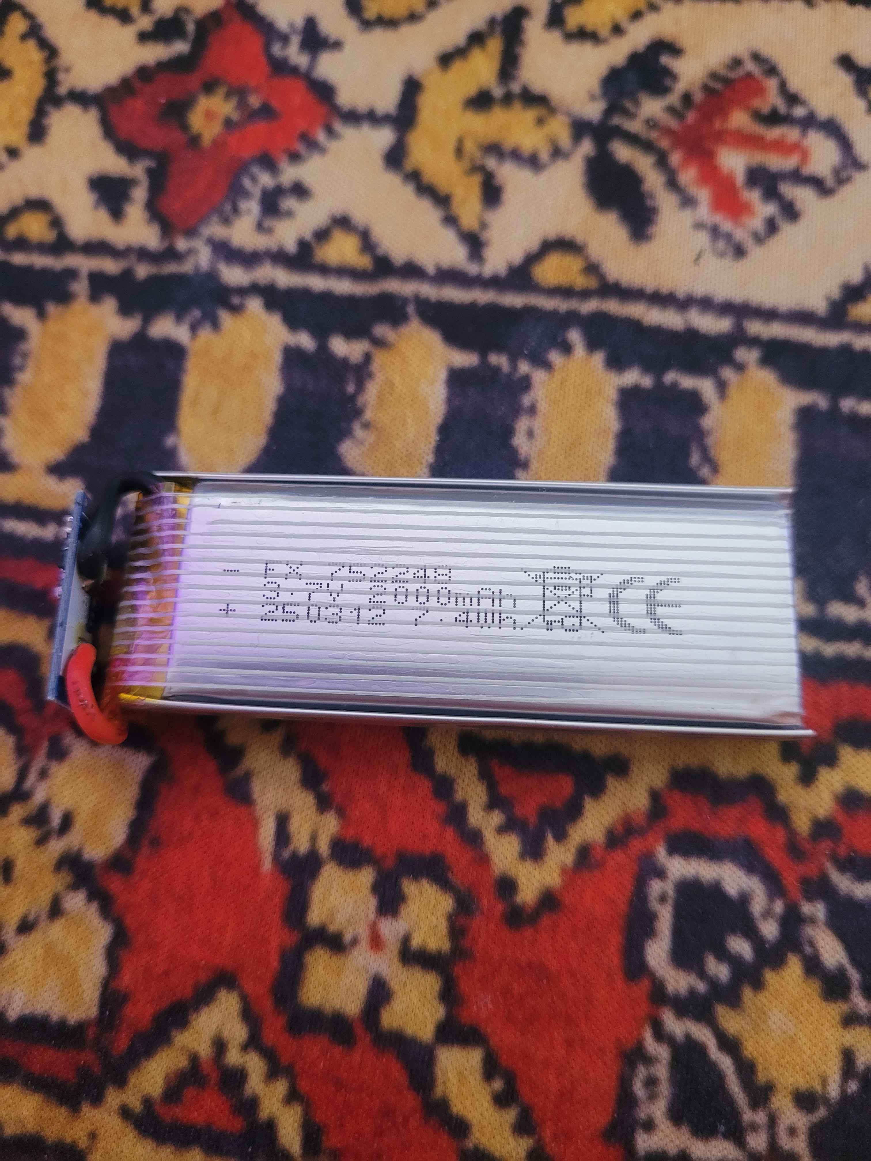 Akumulator do drona litowo-polimerowy FC 752248 3.7V 2000mAh 7.4Wh
